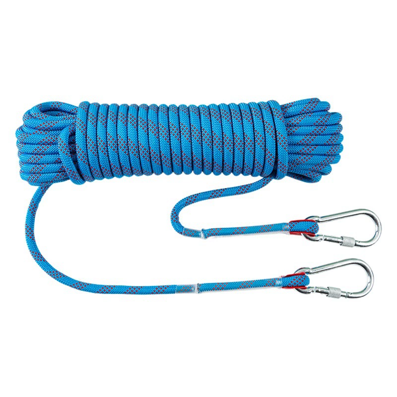 Защитная веревка Трансграничный побег пожарная износостойкая полиэфирная веревка высотная спасательная веревка