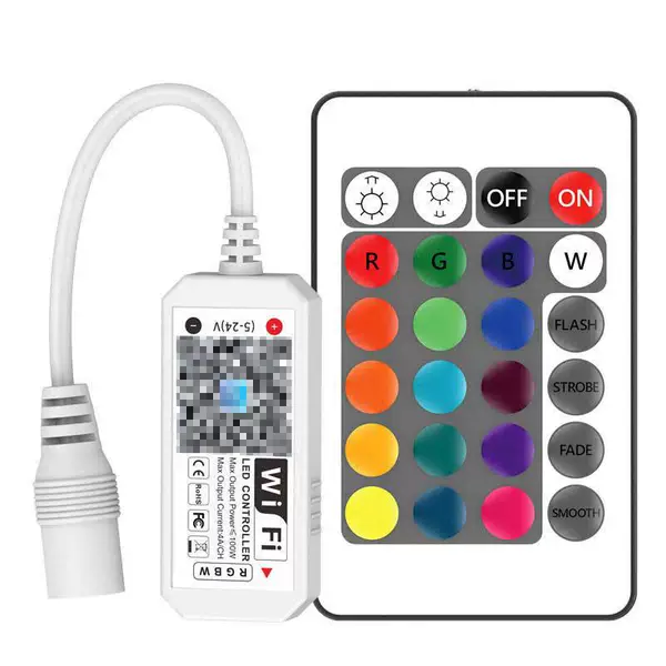 WM-WF012A-4CH 24 key WiFi RGBW controller