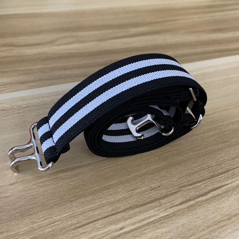 Coarse black and white stripe
