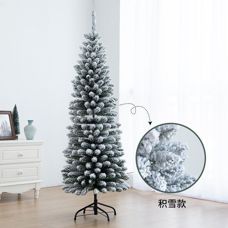 Cross-border nuevo árbol de Navidad decoración de Navidad de lujo 1,2/1,5/1,8/2,1 Lápiz PVC árbol de Navidad