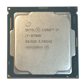 适用PC 英特尔Intel 八代 酷睿 i7 8700K 拆机散片 CPU 处理器