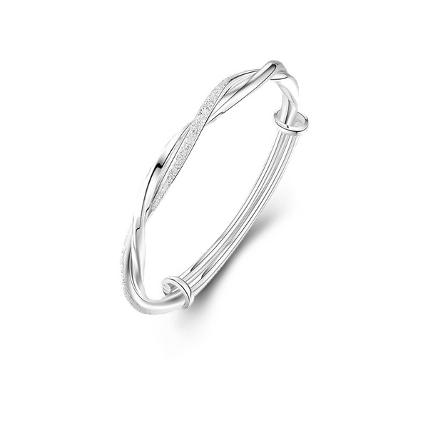 fashionable silver bracelet
