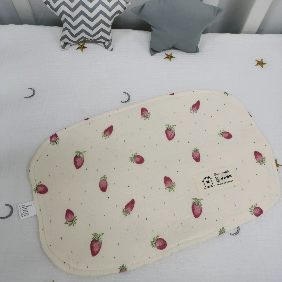 Gauze children's pillow for new born for breastfeeding, wholesale