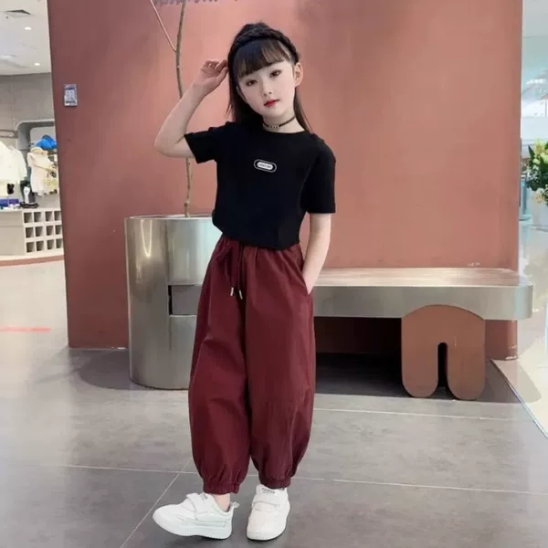Trousers, black set