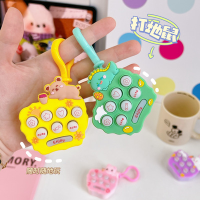 originality Tetris recreational machines Key buckle Puzzle Sweet Reminiscence Pendants toy Bag Pendant