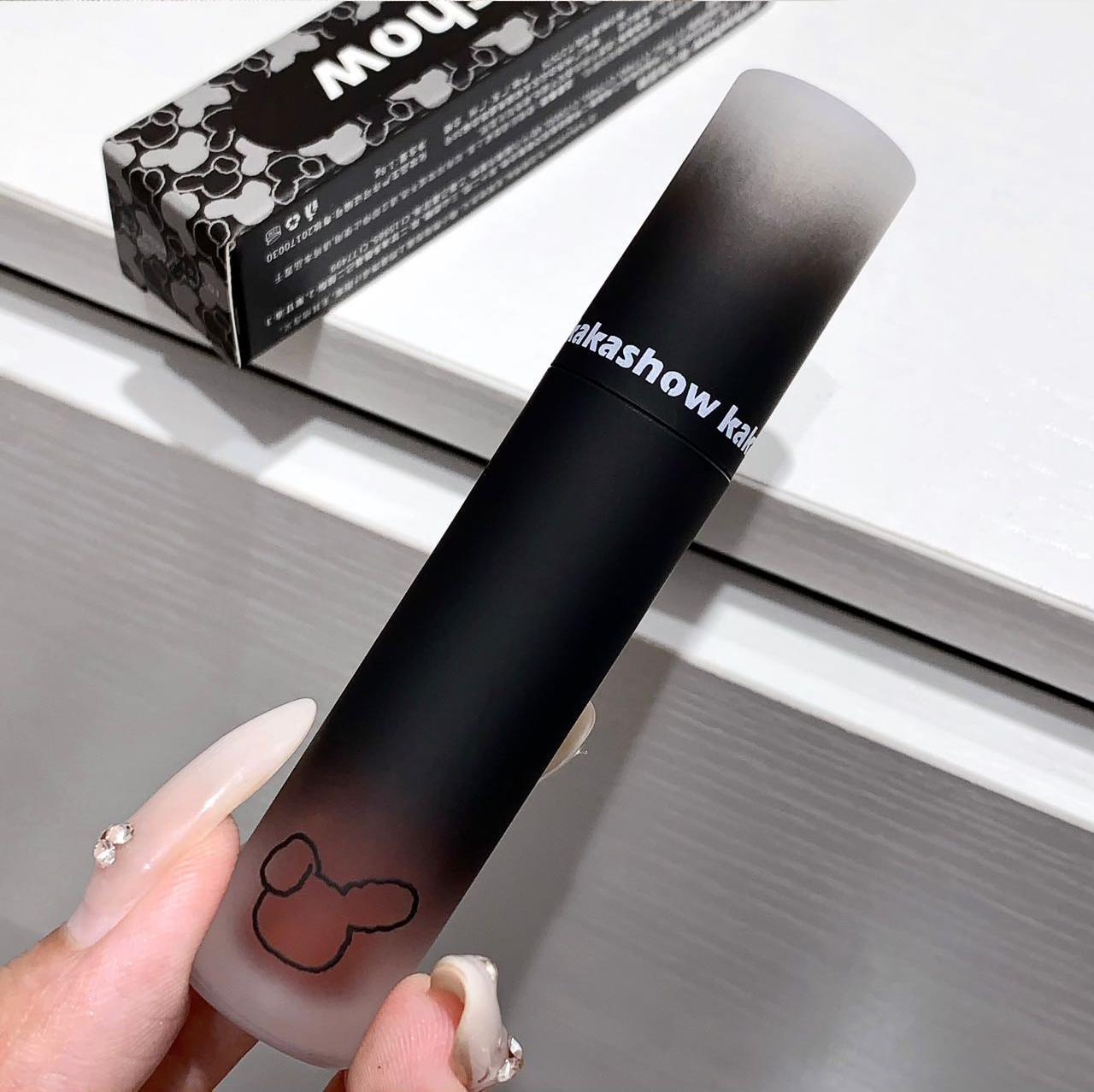 kakashow Cute Little Bear Lip Gloss Lip Paste matte, velvet, natural and nude color, not easy to stick to the rim of the cup, making it look fair undefined