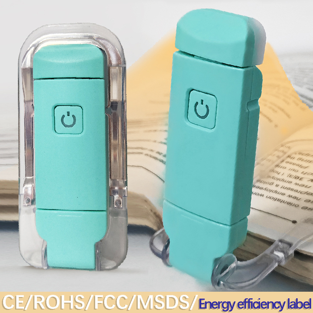 Inventario explosivo multifuncional tarjeta USB recargable lámpara de libro lámpara de banda de música lámpara de lectura de libros certificación de lámpara de lectura USB