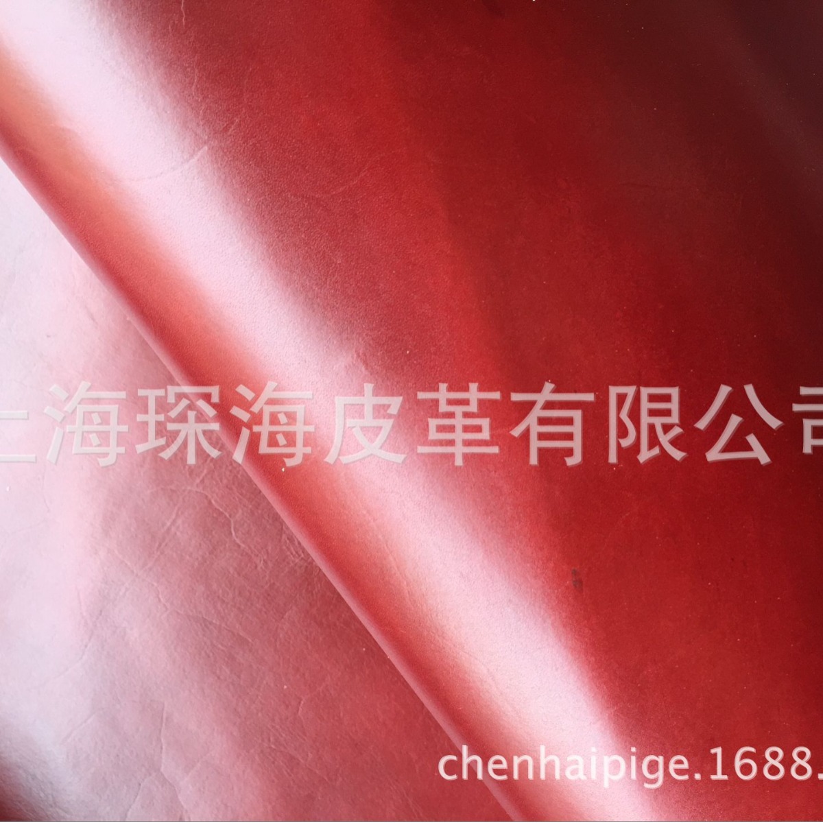 皮革皮料 头层牛皮 植鞣皮 牛皮面料 树膏皮 马鞍皮  酒红色