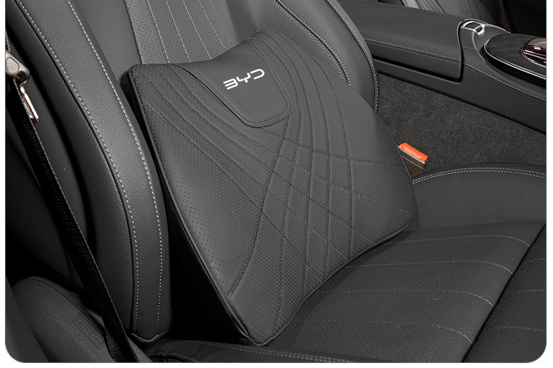 Applicable to BYD Headrest Neck Pillow Song plus/Qin plusdmi/Han ev/Tang dm Car Waist Cushion Interior Trim