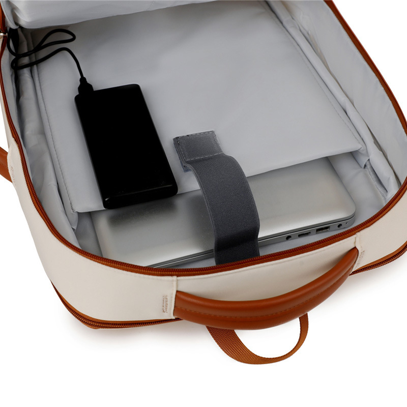 Mochila USB de gran capacidad transfronteriza multifunción de viaje de corta distancia mochila de computadora impermeable de nailon mochila escolar para estudiantes universitarios