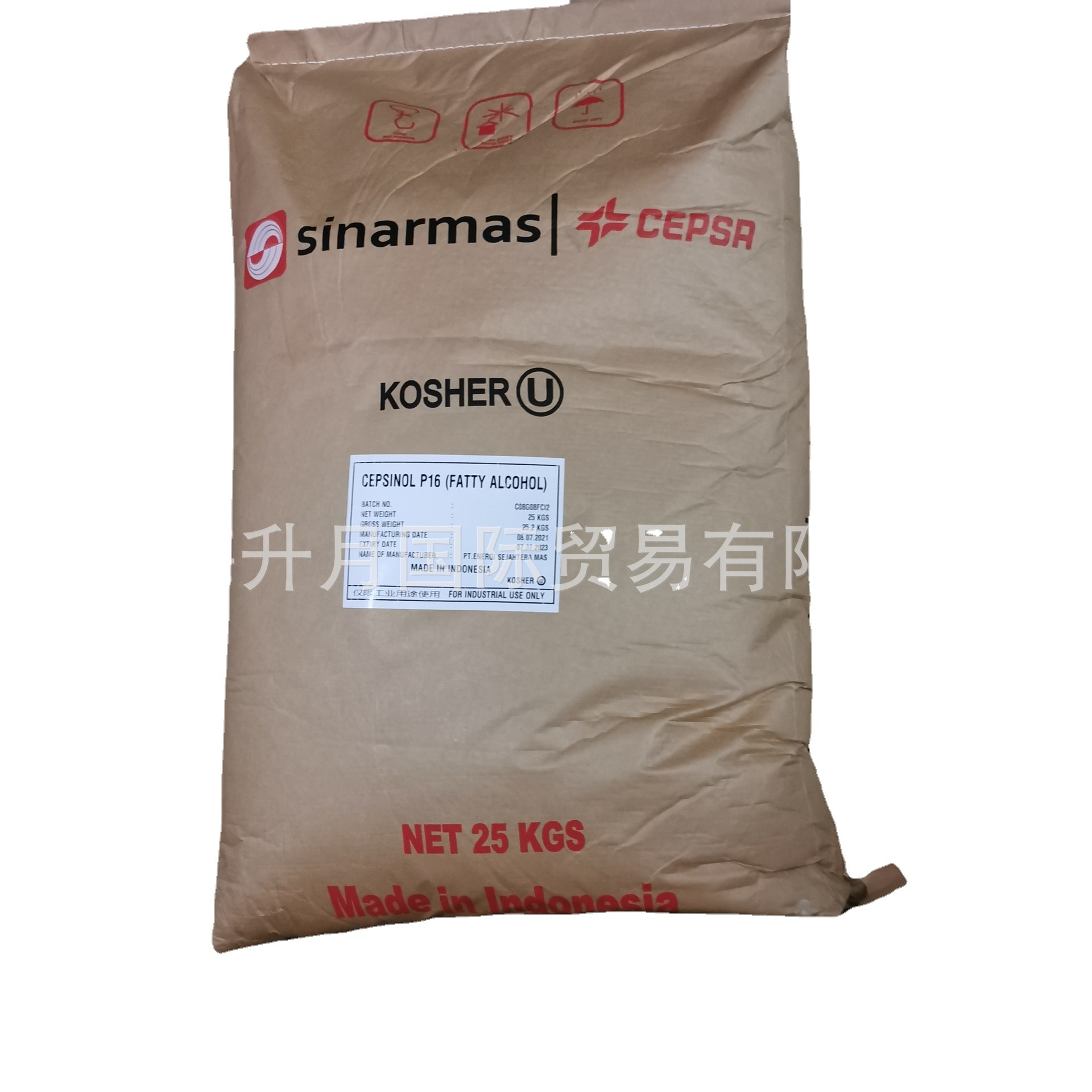 印尼金光1618醇（脂肪醇）三林十六十八醇膏霜护肤护发化妆品原料