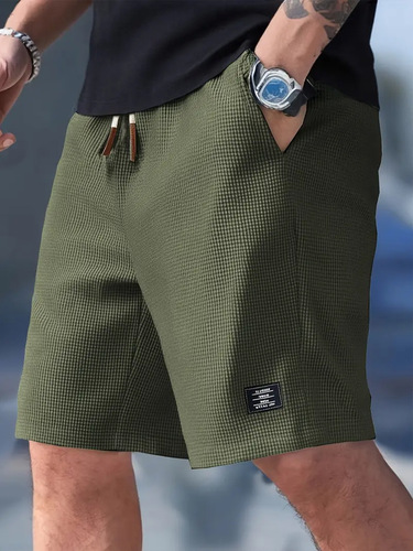 Eco-friendly men's casual sports shorts summer versatile men's plus size loose five-pocket shorts pineapple pattern shorts for men