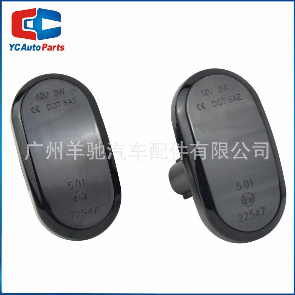 Luces laterales de guardabarros con efecto de agua corriente amarilla, intermitentes laterales, aptas para Suzuki Jimny, Mazda, Chevrolet Cruze.