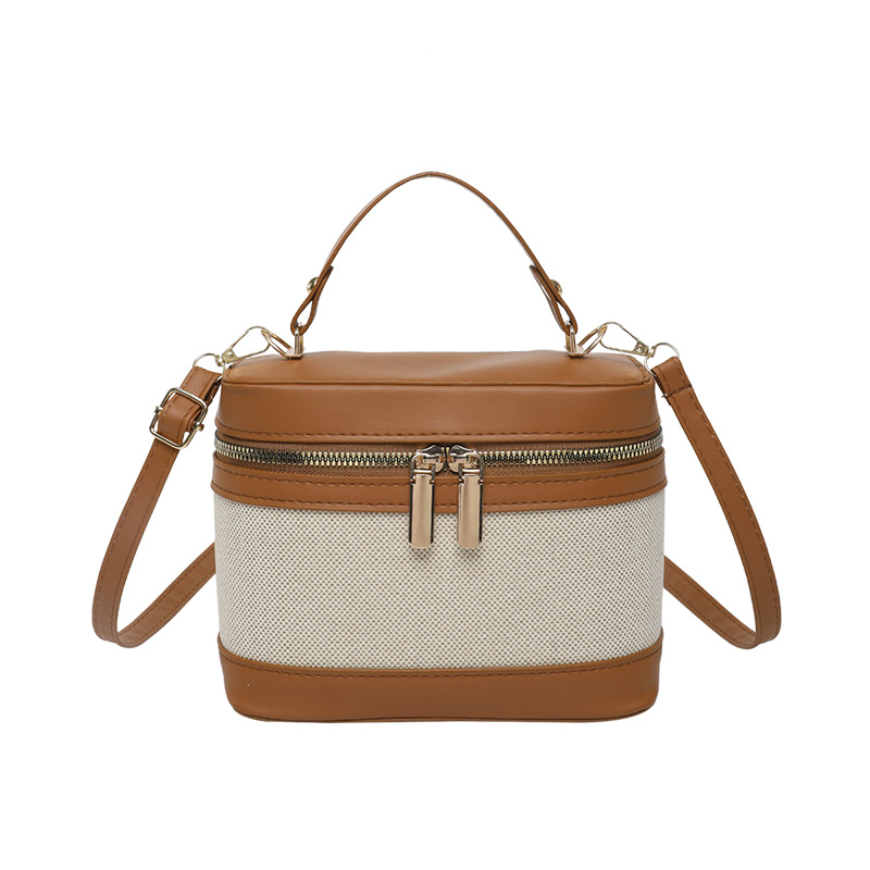 Bolso de mujer de primavera 2025, nuevo bolso popular, bolso de moda universal, bolso de hombro inclinado, bolso de caja, nicho de color