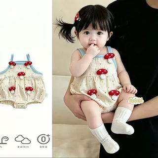 婴儿夏季衣服背心连体衣宝宝无袖吊带爬服薄款新生儿哈衣