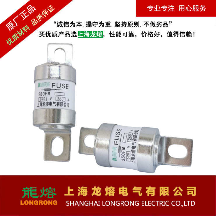 圆柱体熔断器 200FM250280熔断器 上海龙熔电气“龍熔”"品牌低压