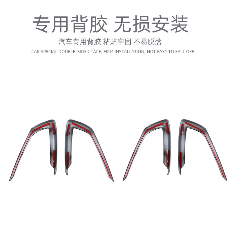 Suitable for 23-25 Models of Bmw X1/Ix1 Interior Handle Trim Strips, Door Handle Frame Interior Modification Accessories