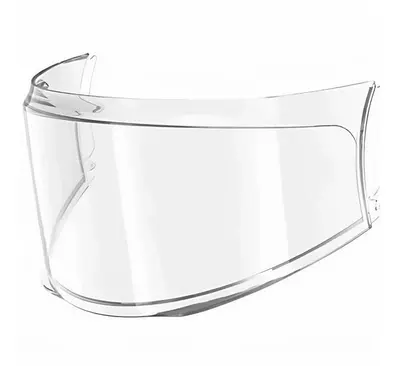 Suitable for Shark Shark Evo-Es Journey Helmet Visor, Motorcycle Helmet Windproof and Rainproof Visor (Dəbilqə (Kaska) aksesuarları) - transparent