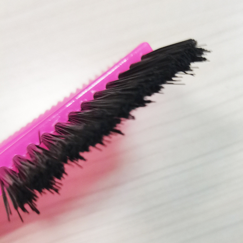 Pink Pointed Tail Comb | Salon Hair Dyeing Comb | Perm & Color Dual-Use Brush Head for Even Blending | Tapered Comb Tail for Layering and Sectioning