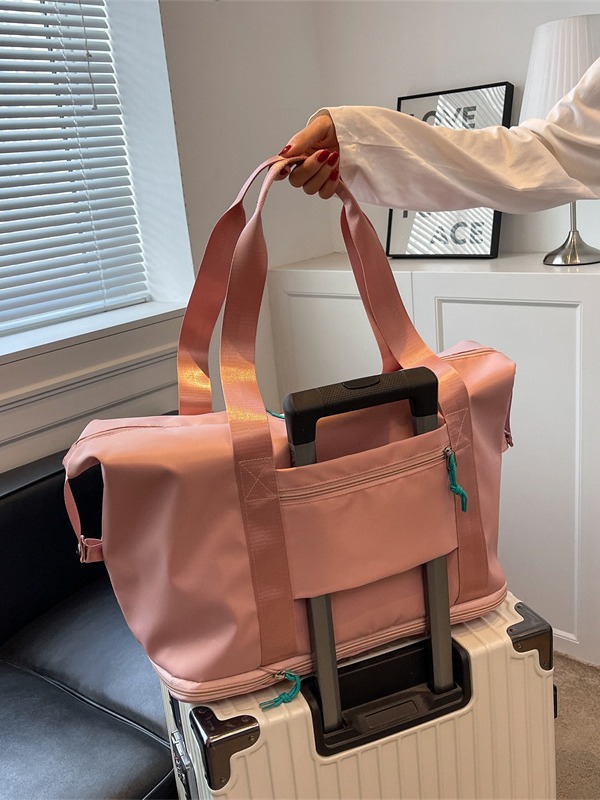 Bolso de viaje de expansión de maternidad de gran capacidad, bolsa de almacenamiento de equipaje, bolsa de fitness, bolsa de viaje de negocios de corta distancia, portátil