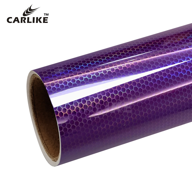 Kalek car honeycomb laser headlight color change film blackened tail light film car light color change transparent decorative film
