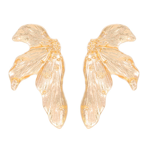 Elegant European and American Style Alloy Design Earrings for Women, Vintage Leaf Earrings, Fashion Women's Earrings