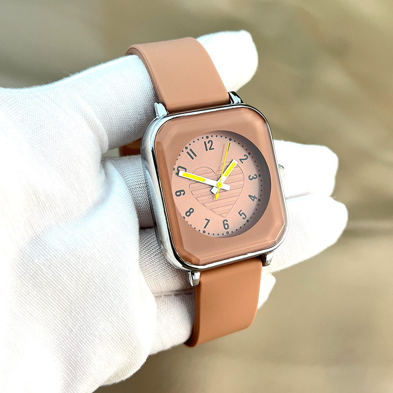 Casual Solid Color Buckle Quartz Women's Watches display picture 7