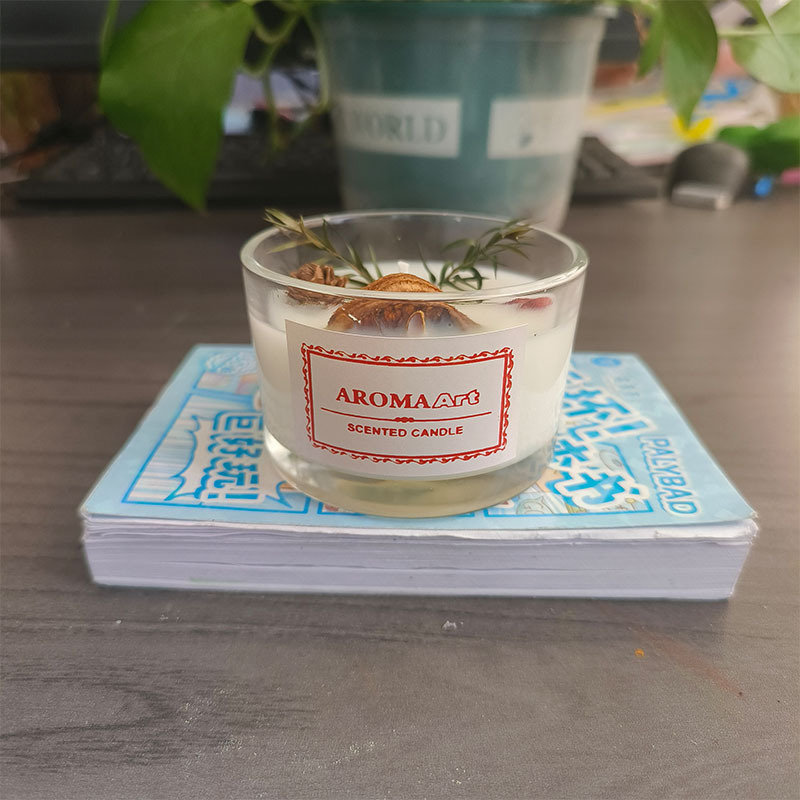 Fábrica suministro de material forestal blanco cilíndrico vasos de vidrio transparentes con flores secas vasos de vidrio al por mayor