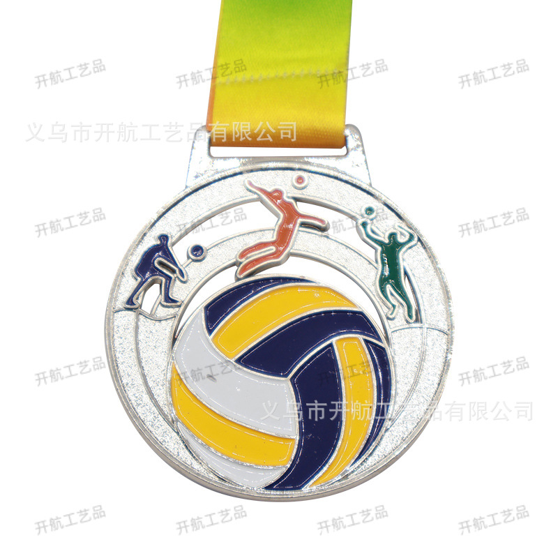 3 Volleyball Silver