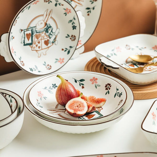 Japanese creative ceramic tableware