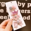 04#pink crown set