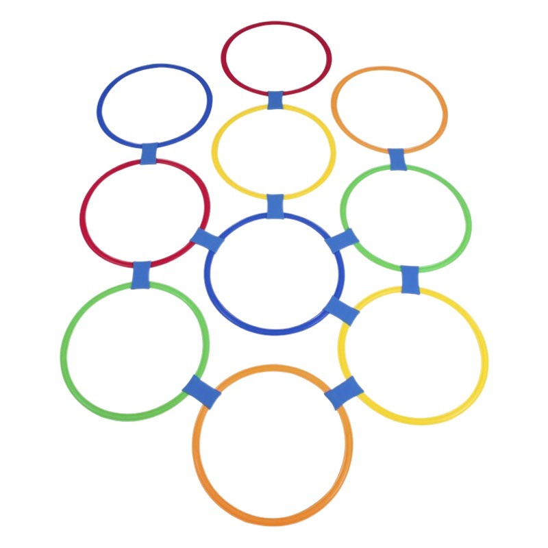 Hopscotch Outdoor Game Parent-Child Interaction Kindergarten Early Education Teaching Aids Sensory Training Circle Agility Circle
