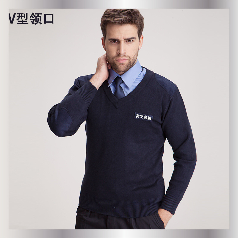 Customizable Hair Security Clothing Winter Knitted Knitwear Round Neck Pullover Knitwear Long-Sleeved Men's and Women's Thickeneded Knitted Bottoming Shirt Customizable Hair Security Clothing Winter Knitted Knitwear Round Neck Pullover Knitwear Long-Sleeved Men's and Women's Thickeneded Knitted Bottoming Shirt
