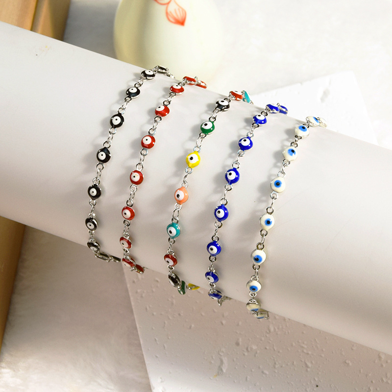 Lucky Evil Eye Red String Bracelet Protection Jewellery Handmade_voghion.com