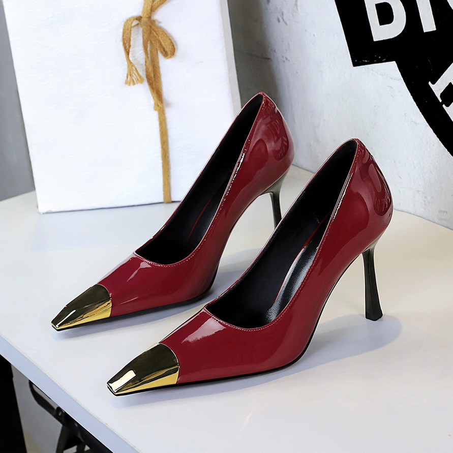 Stiletto Heels For Women Pointed Toe Leopard Print Fashion Pumps_voghion.com