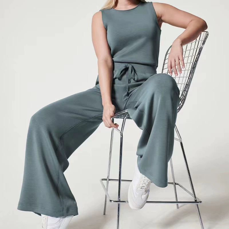 (Cross-border trading), summer solid overall sleevless, trousers, European style