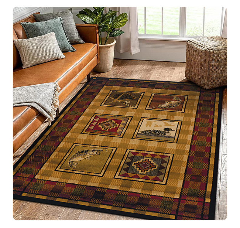 地垫地毯,美式地毯,客厅地毯,卧室地毯,跨境地毯