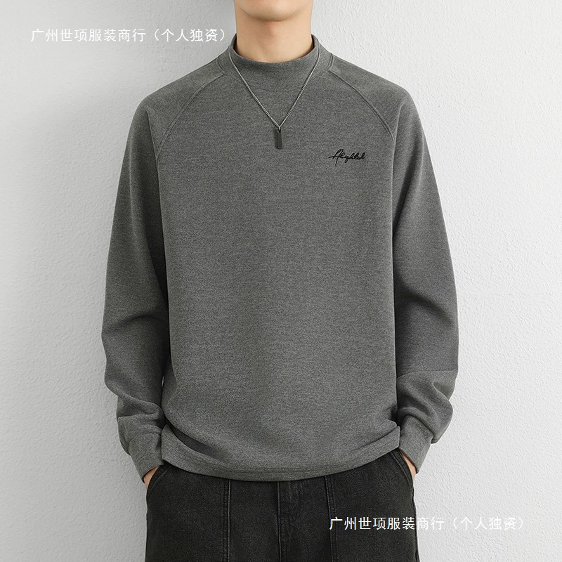 Нижняя рубашка Delong мужской осенний и зимний бархат теплая одежда