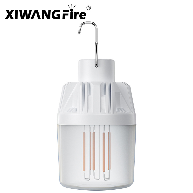 Transfronterizo nueva lámpara de camping al aire libre lámpara de iluminación LED portátil TYPE-C archivo de carga simple lámpara de noche camping