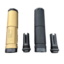 三叶草组合消音14逆牙消音器全金属钢帽ldtHK416配件锦明9司
