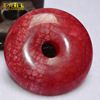 Bloodstone, red protective amulet, buckle, pendant jade