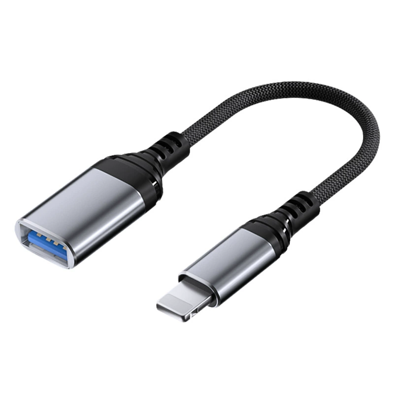 Apple, адаптер-кабель, совместимая USB-флешка