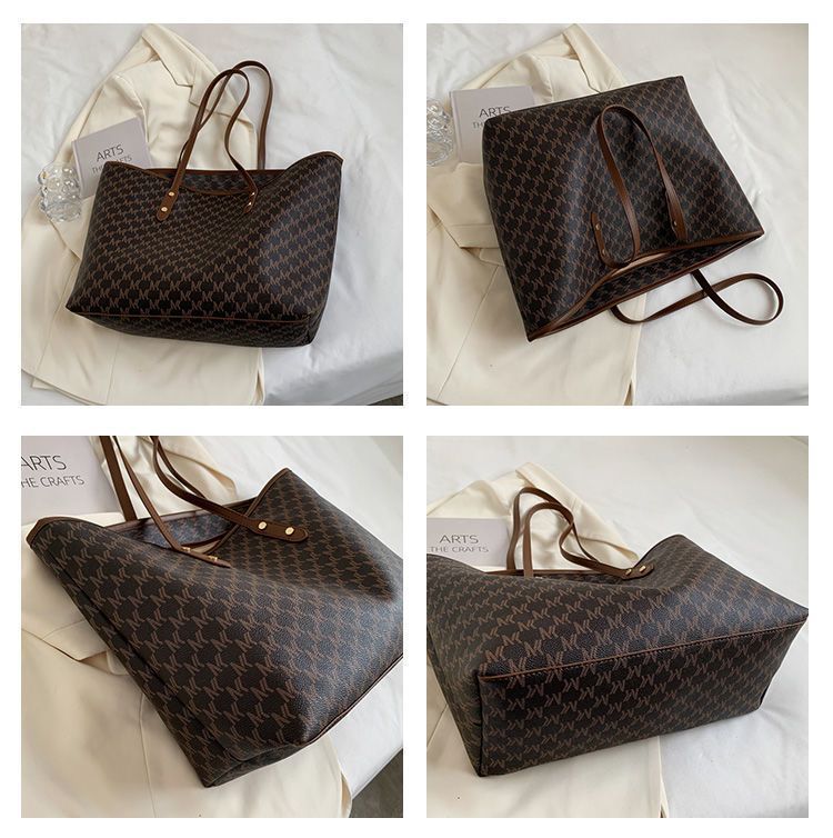 High-end Large-capacity Bag Niche Versatile Commuter Bag Women 2023 New Trendy Texture Portable Tote Bag Large Bag_voghion.com