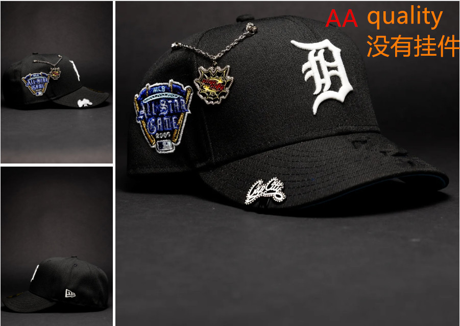 Comercio exterior transfronterizo al por mayor 2026 AA gorra de boca de pato bordado tridimensional ajustable gorra de hip-hop Yankees Dodgers