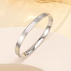 41#6mm Roman numeral glossy-steel color sz642