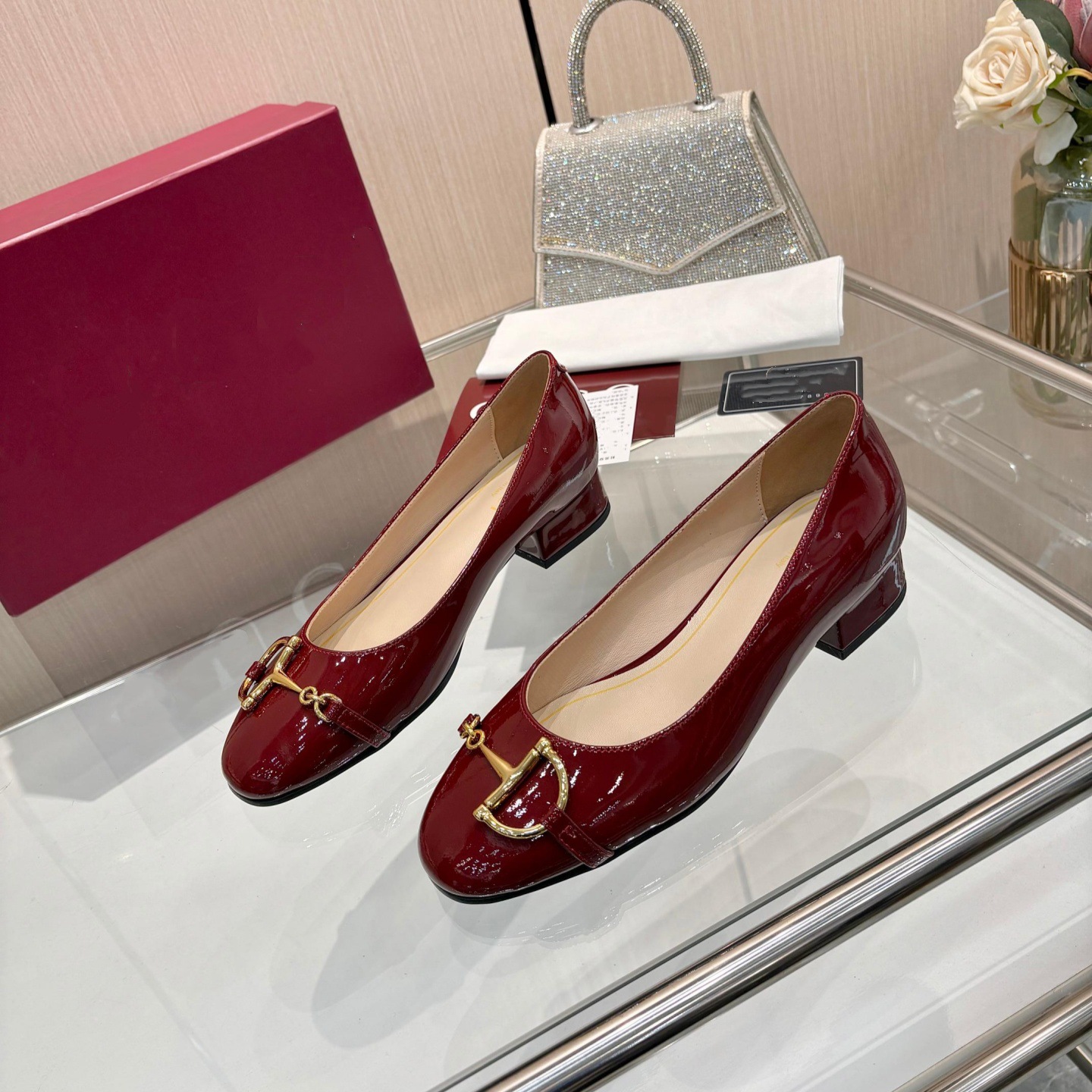 Red shoes