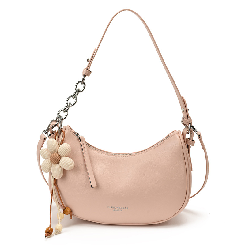 Bolso de mano popular de este año bolso de mujer 2026 nueva moda simple bolso de hombro de brazo universal bolso de饺os para mujeres