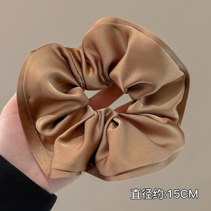 Temperamento floral intestino grueso anillo para el cabello bola femenina cabeza cuerda dulce cola de caballo cuerda para el cabello banda de goma de alta calidad accesorios para el cabello al por mayor