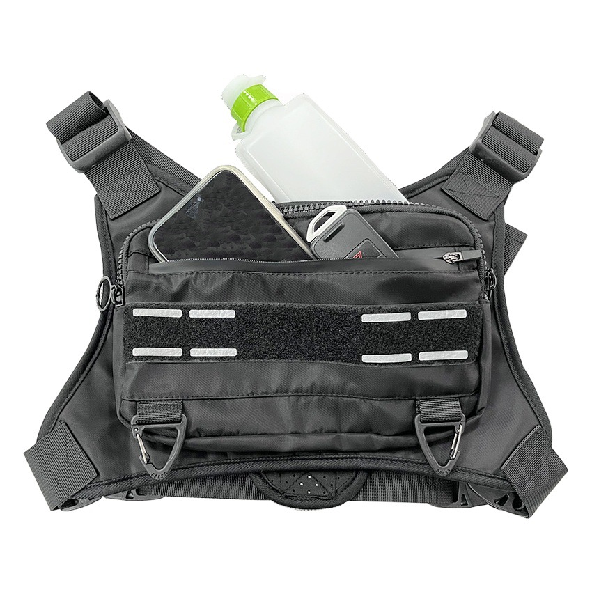 2306 Running Chest Bag Outdoor Sports Backpack Riding Vest Tactical Chest Bag Marathon Running Vest Gym Bag