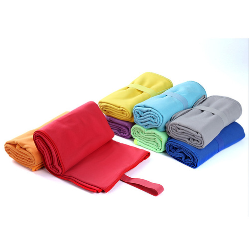 Outdoor Swimming & Fitness Sports Towel, Ultra-Fine Fiber Quick-Drying Gym Towel with Printed Logo, Sweat Wiping Cloth—Manufacturer